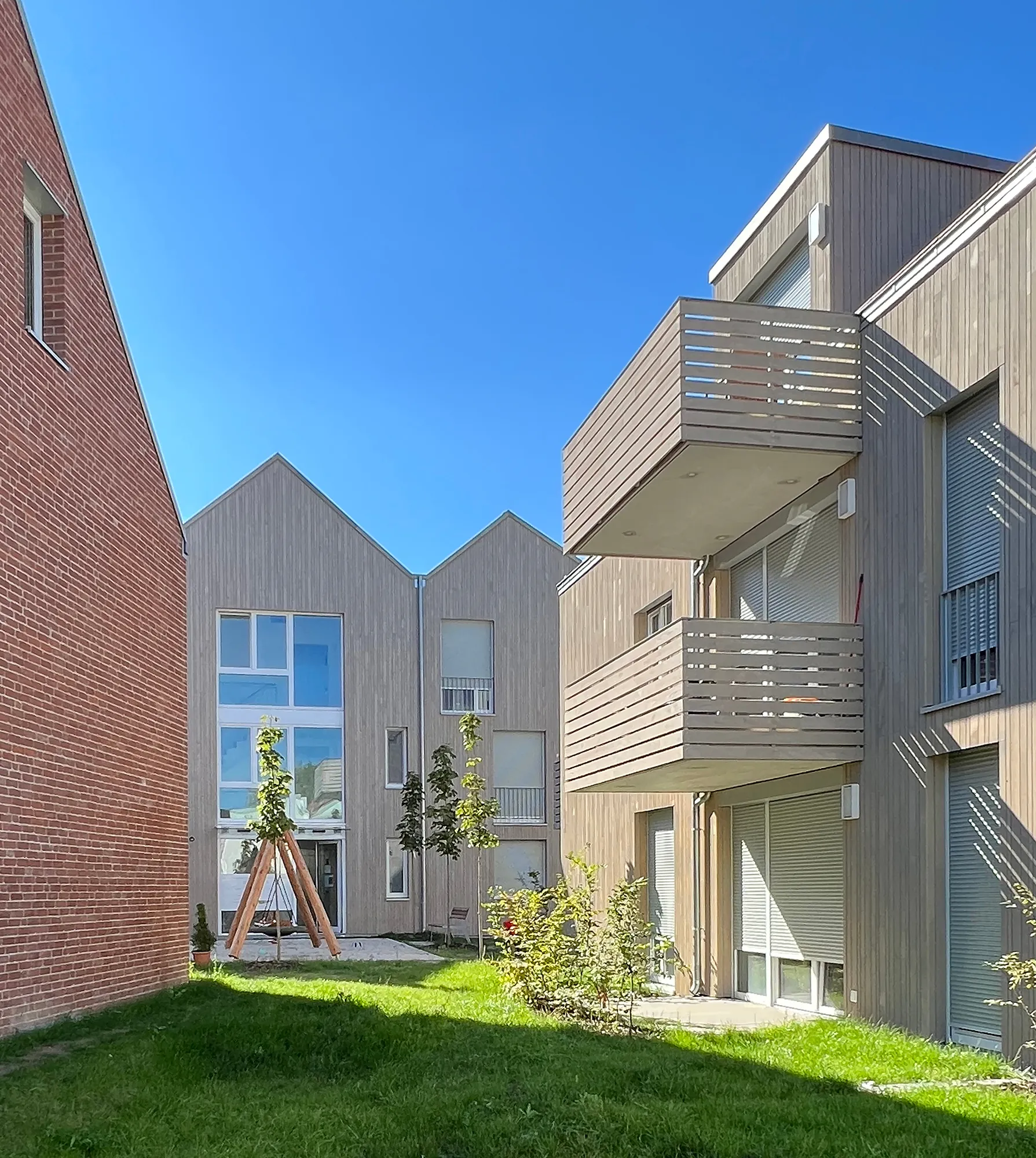 Ingelheim Kirchstraße, Wohnungsbau in Darmstadt – Architektur von Kramm & Strigl